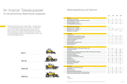 KRAMER 1245 Datenblatt