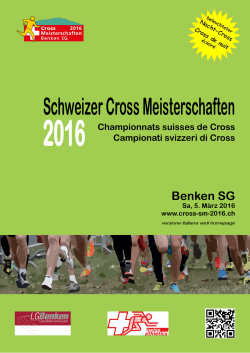 Schweizer Cross Meisterschaften