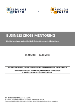 business cross mentoring