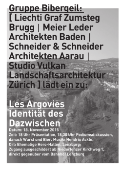 Gruppe Bibergeil - Liechti Graf Zumsteg Architekten