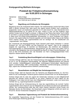 Protokoll - Herbstvollversammlung 20 - KJR Weilheim