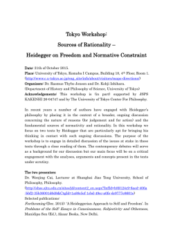 Heidegger on Freedom and Normative Constraint