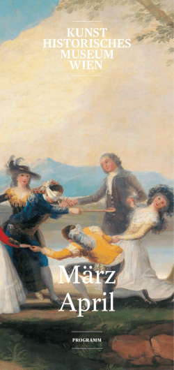 März April - Kunsthistorisches Museum