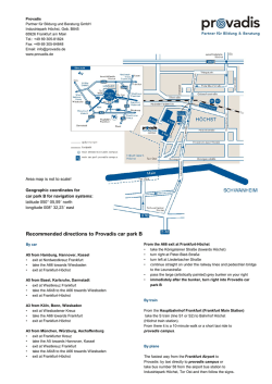 Directions English