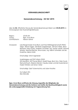GV 02 - Gemeinde Fussach