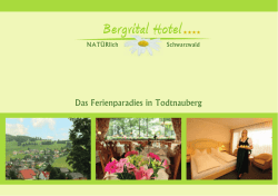 Hausprospekt - Bergvital Hotel