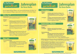 Jahresplan