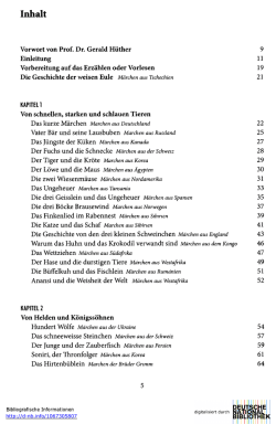 Inhaltsverzeichnis