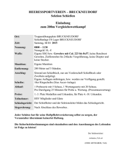 HEERESSPORTVEREIN &ndash; BRUCKNEUDORF Sektion Schie&szlig;en