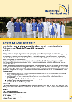 Einfach gut aufgehoben f&uuml;hlen