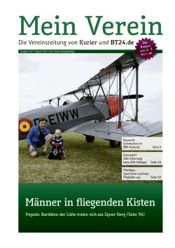 Männer in fliegenden Kisten - Mein Verein Nordbayerischer Kurier