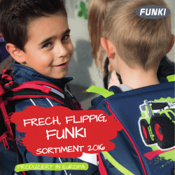 Frech, Flippig, Funki Sortiment 2016