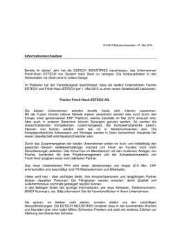 Informationsschreiben