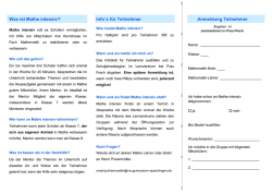 Informationen zum bilingualen Zug am Gymnasium Spaichingen