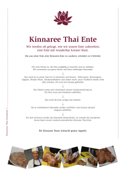 Kinnaree Thai Ente