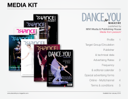 media kit - Dance for you