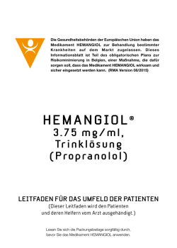 hemangiol - afmps-fagg