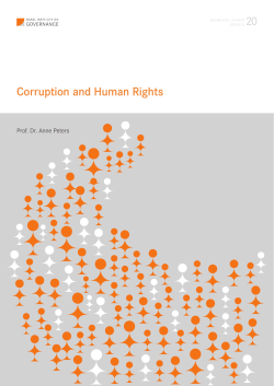 Corruption and Human Rights