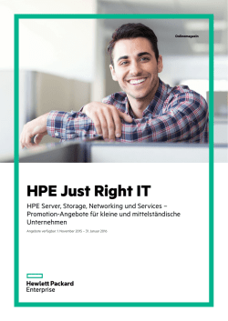 HPE Just Right IT