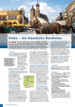 Polen – die klassische Rundreise
