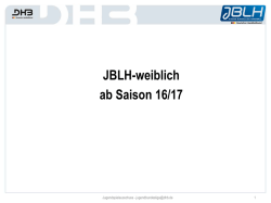 JBLH-weiblich ab Saison 16/17
