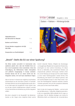 inter|esse - Bundesverband deutscher Banken