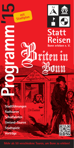 Programm - StattReisen Bonn
