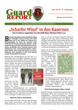 GUARD REPORT (Juni 2015) - Kameradschaft 248 German