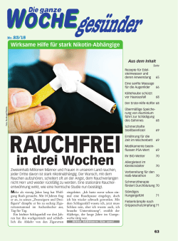 in drei Wochen - NR
