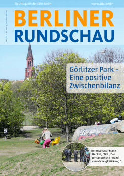 Berliner Rundschau 04/2015