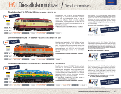 H0IDiesellokomotiven - Leos Modellbahnstube