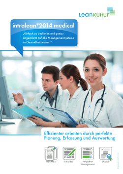 intralean&reg;2014 medical