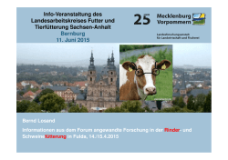Losand Landesarbeitskreis Futter und Tierfütterung