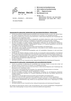 Garantiebedingungen