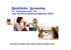 Bielefelder Screening