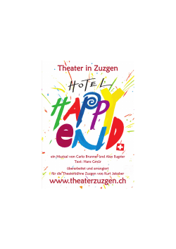 Theater in Zuzgen www.theaterzuzgen.ch