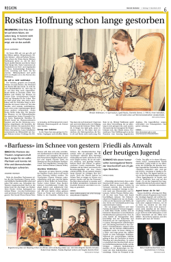 Medienbericht Bote der Urschweiz vom 09.11.2015