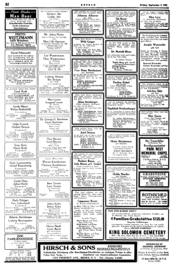 hirsch & sons