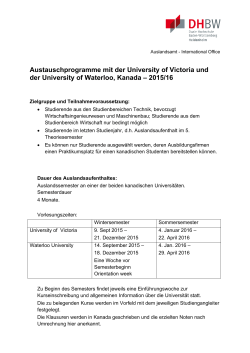 Infos zu CANEU COOP - Duale Hochschule Baden