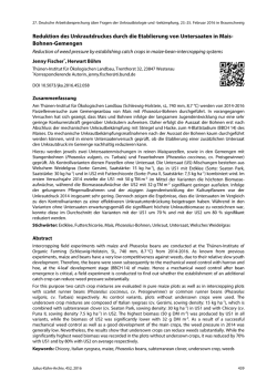 Diesen Artikel drucken - JKI Open Journals