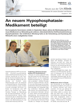 An neuem Hypophosphatasie