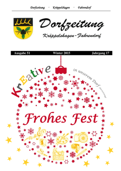 Frohes Fest - Amt Hohe Elbgeest