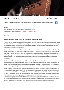Norman Young Herbst 2015