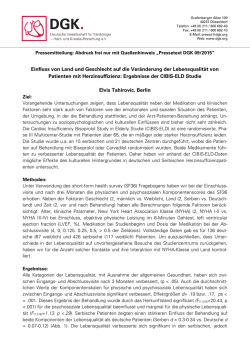 Einfluss von Land und Geschlecht auf die Veränderung der