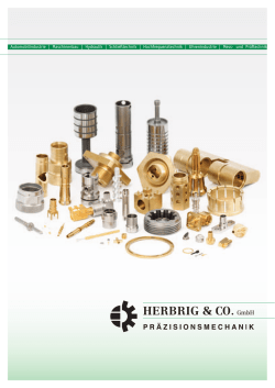 Herbrig &Uuml;berblick Leistungen 2009-DE-EN.indd
