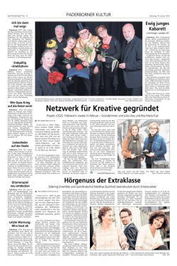 Netzwerk für Kreative gegründet