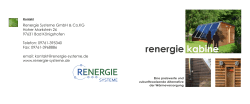 renergie kabine - RENERGIE Systeme