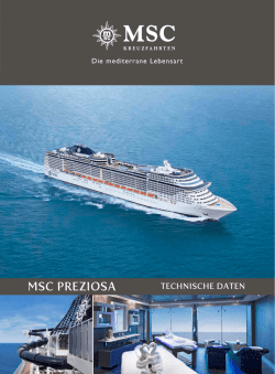 Imagebrosch&uuml;re - Seereisen Center