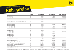 Detaillierte Preisinformationen finden Sie hier.