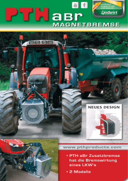 Prospekt PTH aBrMagnetbremse
